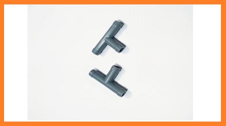 Coffee Machine Spare Parts Pipe Connector T-Shape